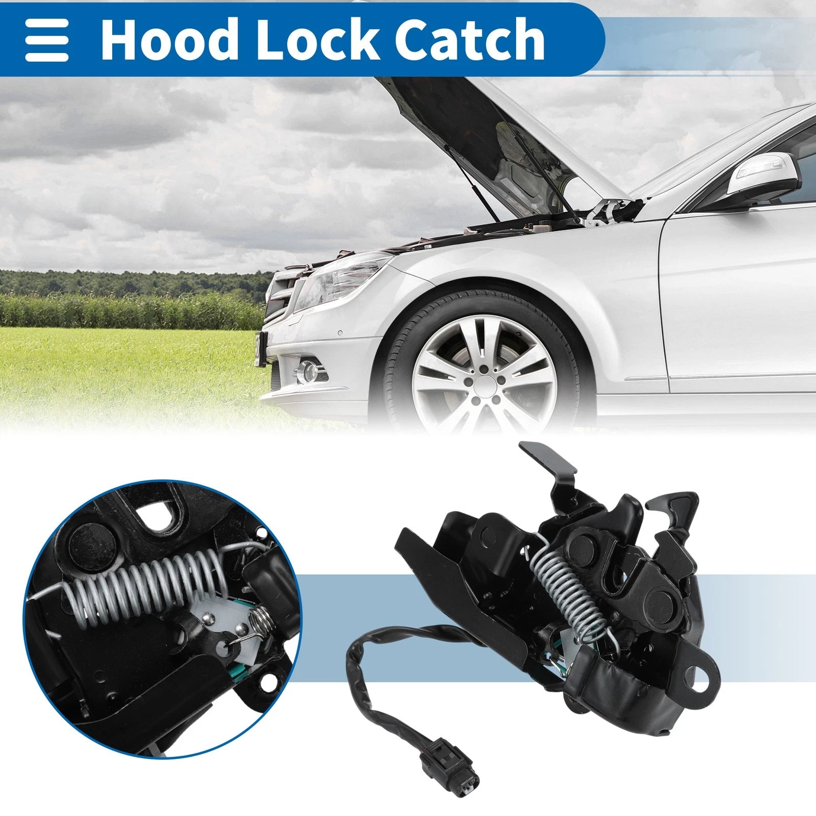 Hood Latch Assembly for Toyota Highlander (2010–2013) No. 535100E071