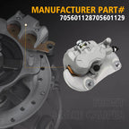 Front Brake Caliper with Pads for Can-Am Maverick 1000R (2014–2018)