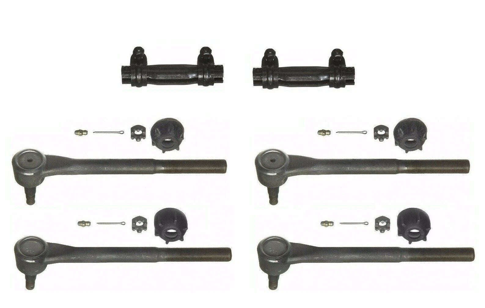 Moog Inner & Outer Steering Tie Rod Ends Kit for Chevy GMC Oldsmobile Pontiac (1990–2002)