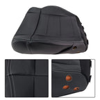 Microfiber Leather Seat Cover for Jeep Wrangler (2007-2012) Black