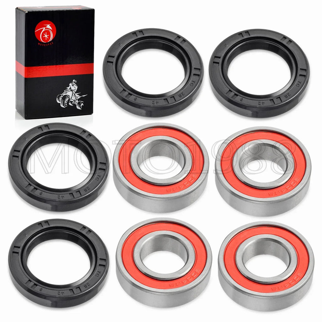 Front Wheel Bearing Shaft Seals Kit for HONDA Rancher 350 TRX350 (2000–2006)