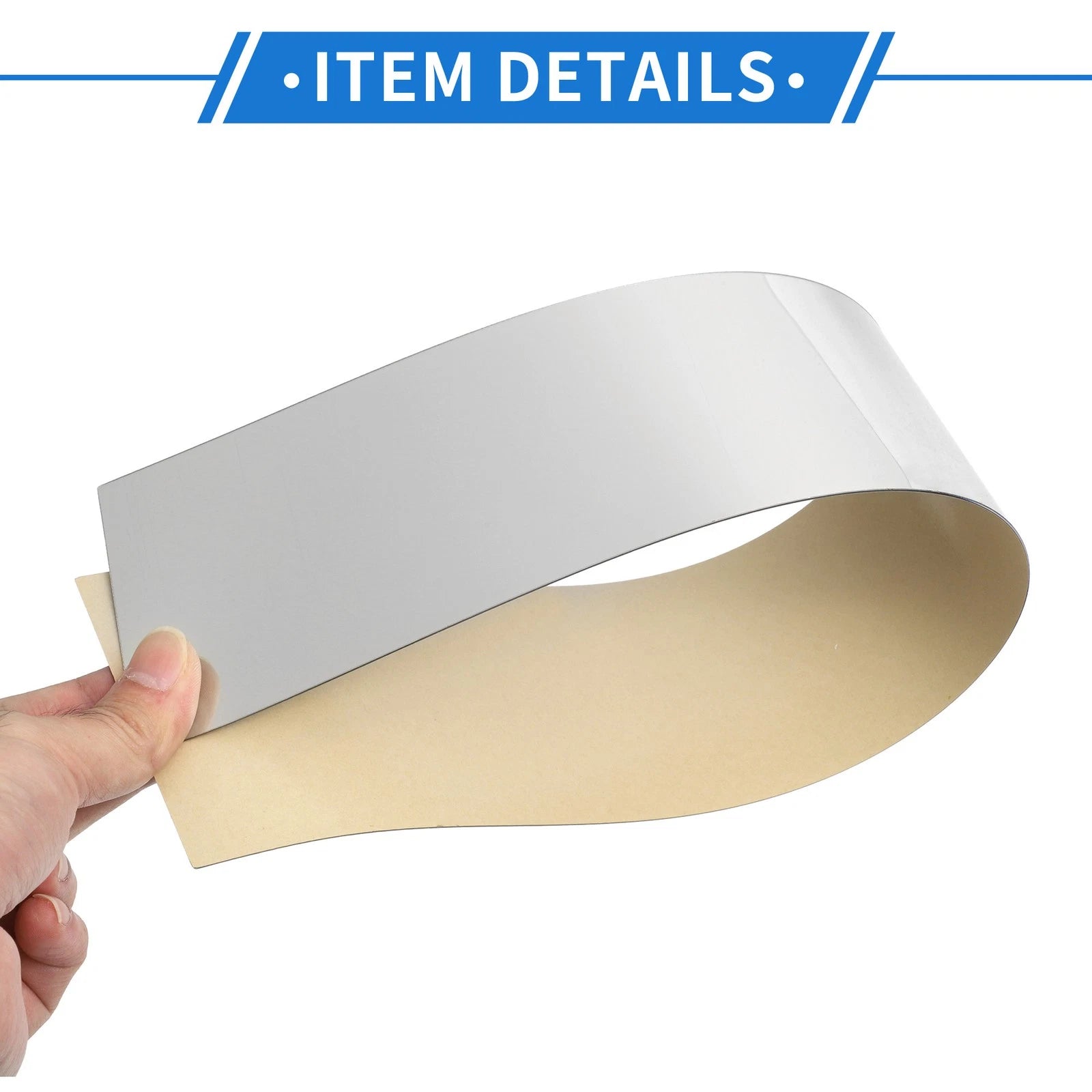 6 Pcs Door Pillar Window Trim for Hyundai Santa Fe ix45 (2019–2021) Silver Tone