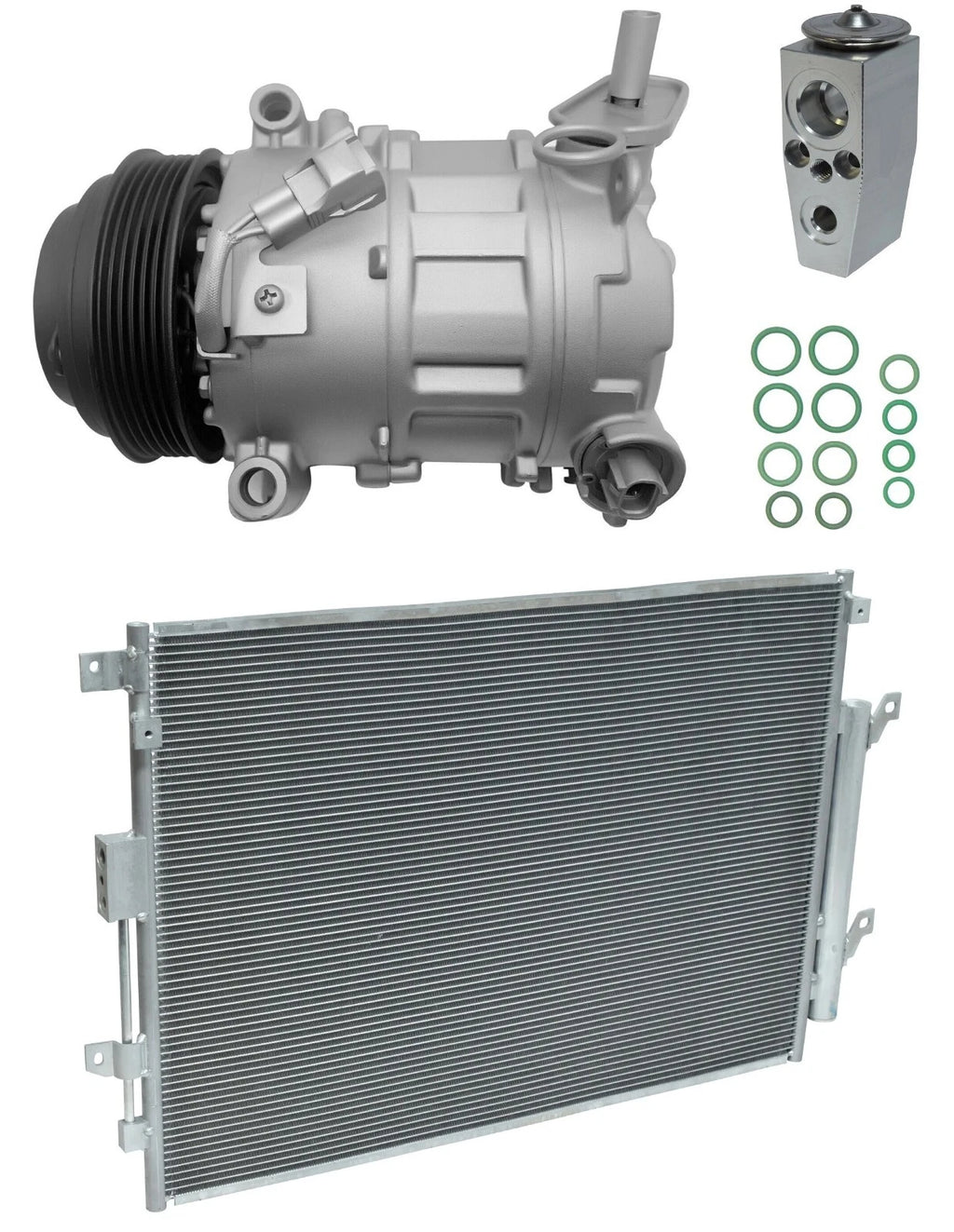 AC Compressor Kit With Condenser for Jeep Cherokee 2.4L (2020–2023)