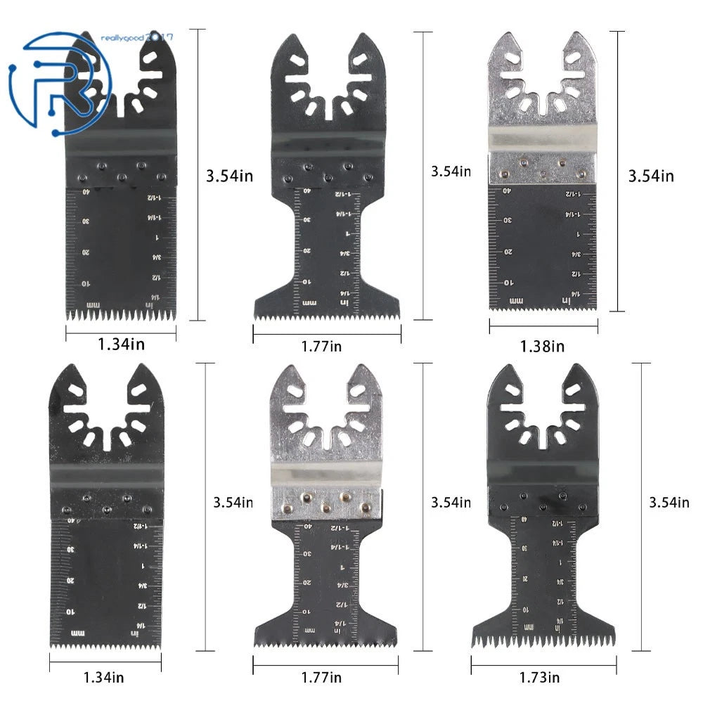 Set of 48 Oscillating Saw Blades for Multi Tool