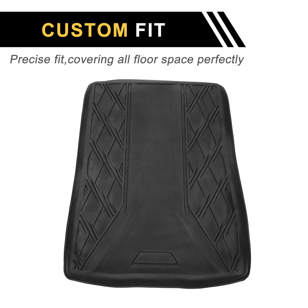 Cargo Liner Rear Trunk Mat for BMW 7 Series 740i (2016–2022) Diamond Pattern
