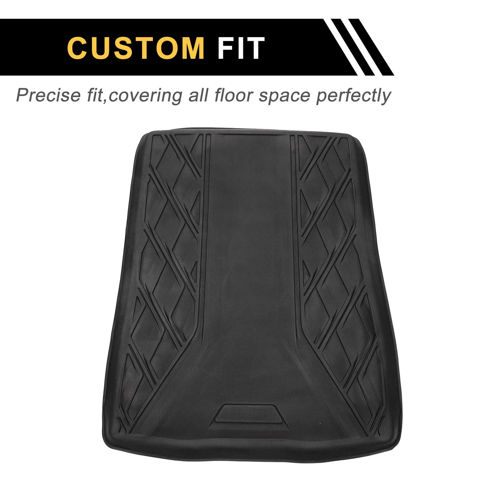 Cargo Liner Rear Trunk Mat for BMW 7 Series 740i (2016–2022) Diamond Pattern