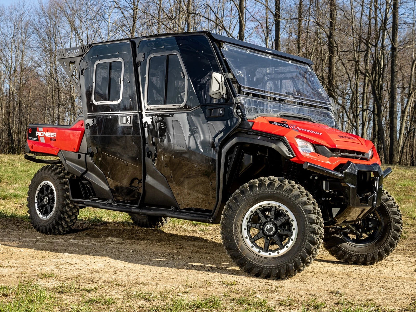 SuperATV Convertible Cab Enclosure Doors for Honda Pioneer 1000-6 (2023+)