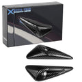 Carbon Style Side Camera Trim Cover for Tesla Model Y (2024–2025)
