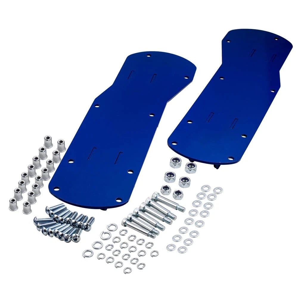 Third Row Seats Bracket Kit for Jeep Wrangler JK 4 Door (2007–2018)
