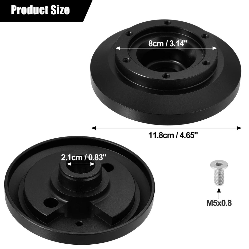 6 Hole Steering Wheel Hub Adapter for BMW M3 Z4 E90 Mini Cooper (2007–2013)