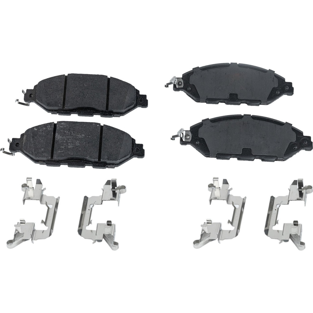 Front Brake Rotor and Pad Kit for Nissan Pathfinder, Infiniti QX60 (2013–2020)