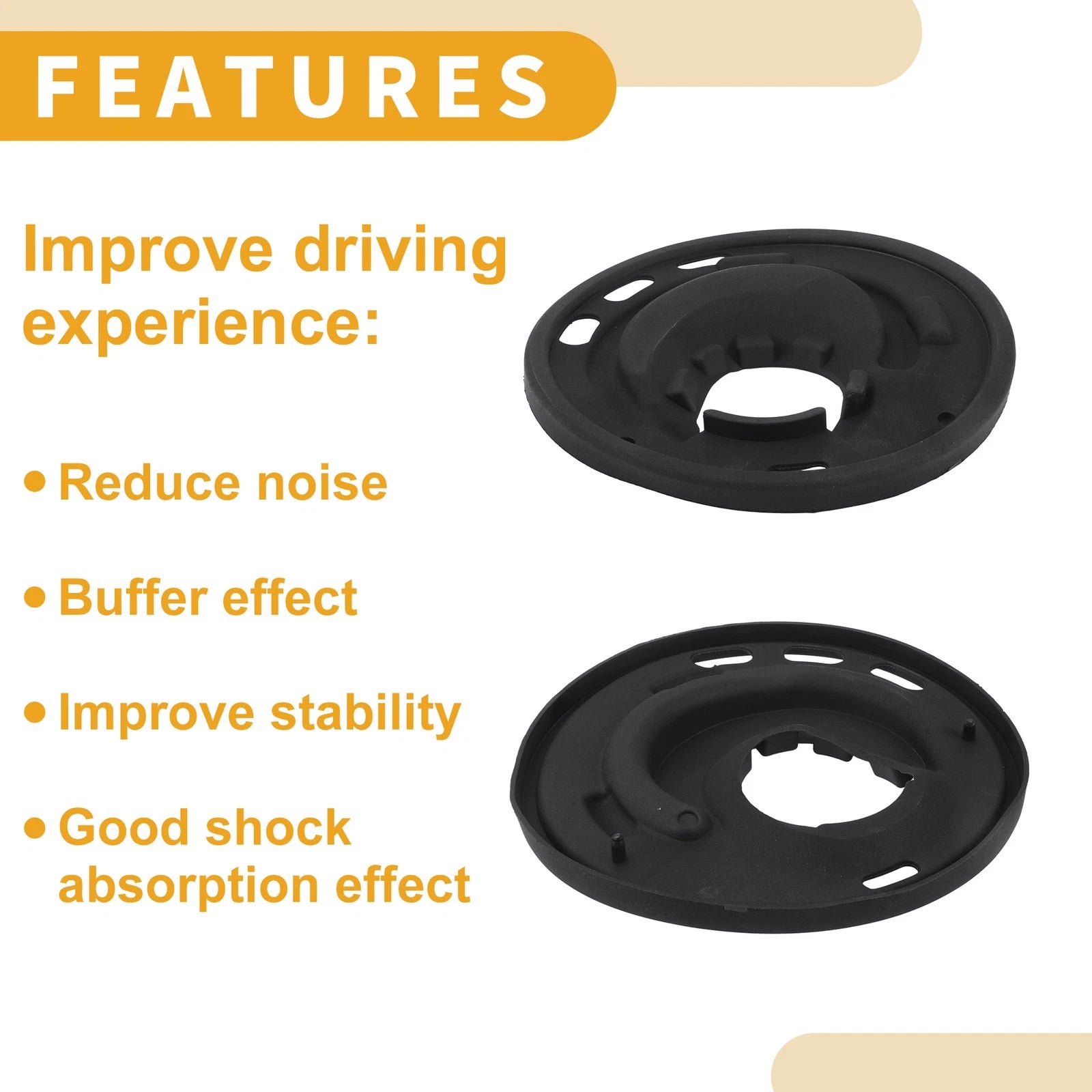 Lower Coil Spring Insulator No. 4815833031 for Lexus ES350 (2008–2012) Rubber