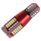 50x T10 57SMD 3014 LED Lights for License Plate Instrument Cluster