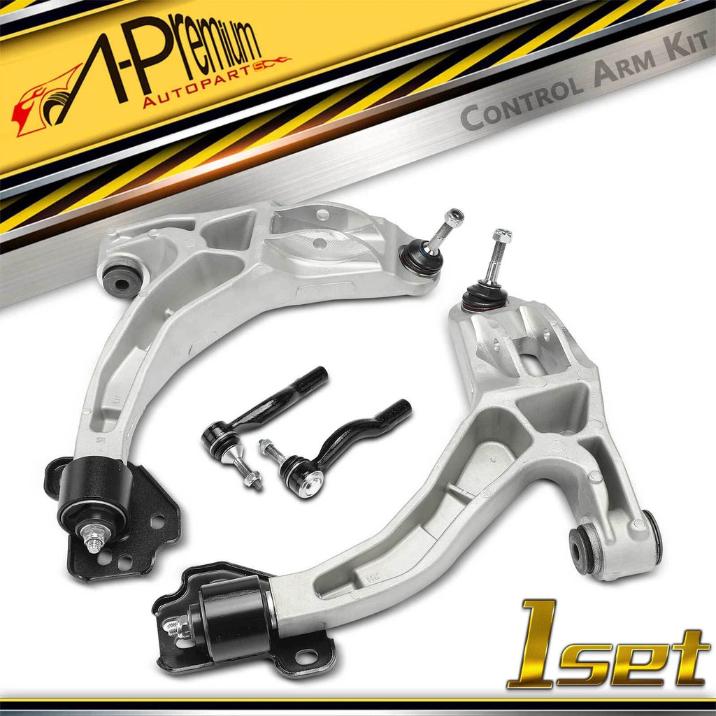 2X Front Control Arm Ball Joint Tie Rod for Mercury Ford Lincoln 