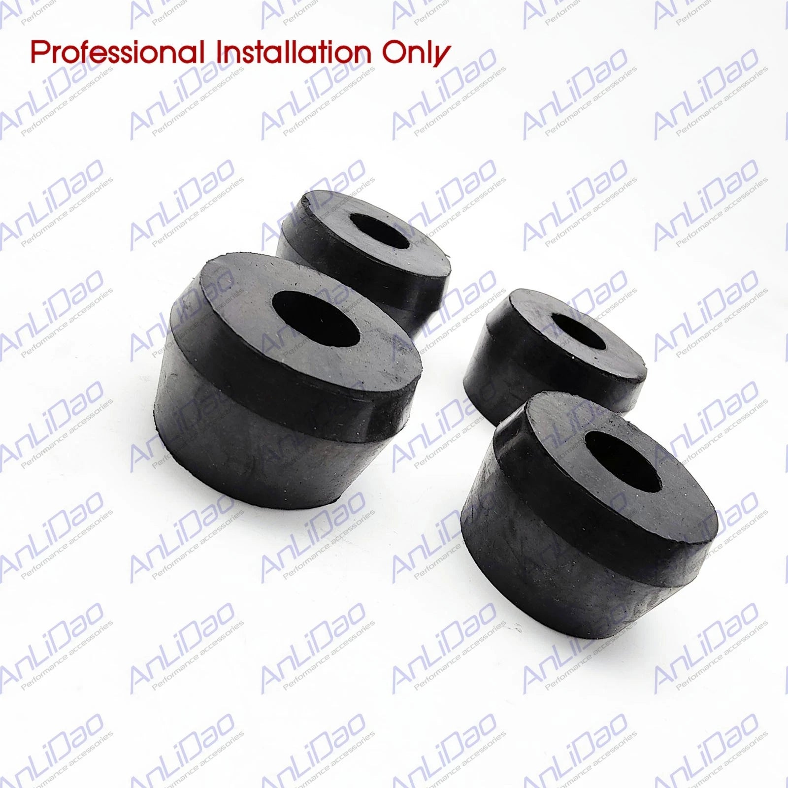 Set of 4 Power Trim Rubber Bushings for Mercruiser 120 260 (18-2702-04, 23-99291T)