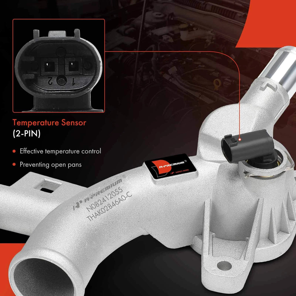 Engine Coolant Thermostat Housing for Chevy Cruze (2016-2019)