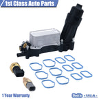 Oil Filter Housing Assembly with Gasket for Dodge Journey Jeep Wrangler Ram (2014–2017)