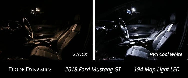 Interior LED Light Upgrade Kit for 2018-2020 Ford Mustang Vanity Mirror