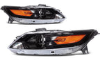 2X Headlight Assembly for Ford Taurus (2010–2012) Black Projector