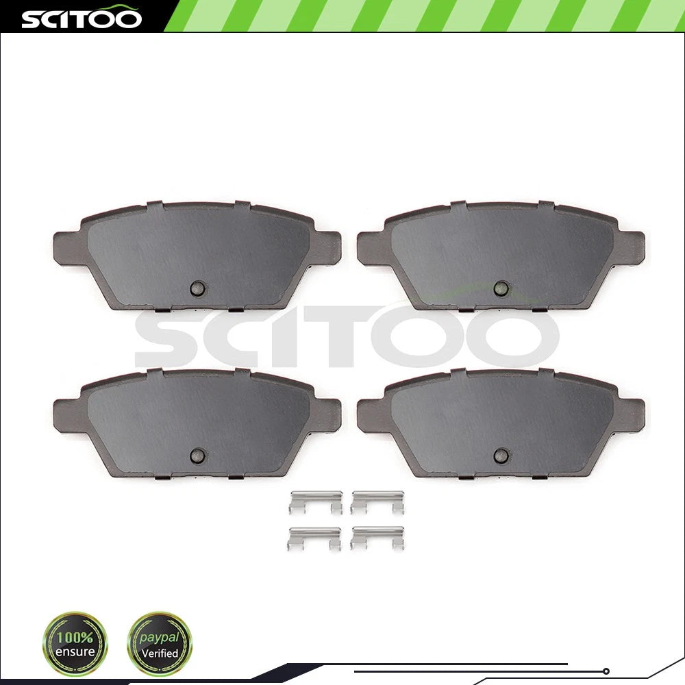 4X Ceramic Brake Pads Rear for Mazda 6, Fusion, Lincoln MKZ/Zephyr (2003–2021)