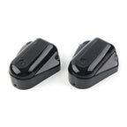 Rear Tail Axle Cover Black for Harley Davidson Softail FLSTF FLSTFB FXCW