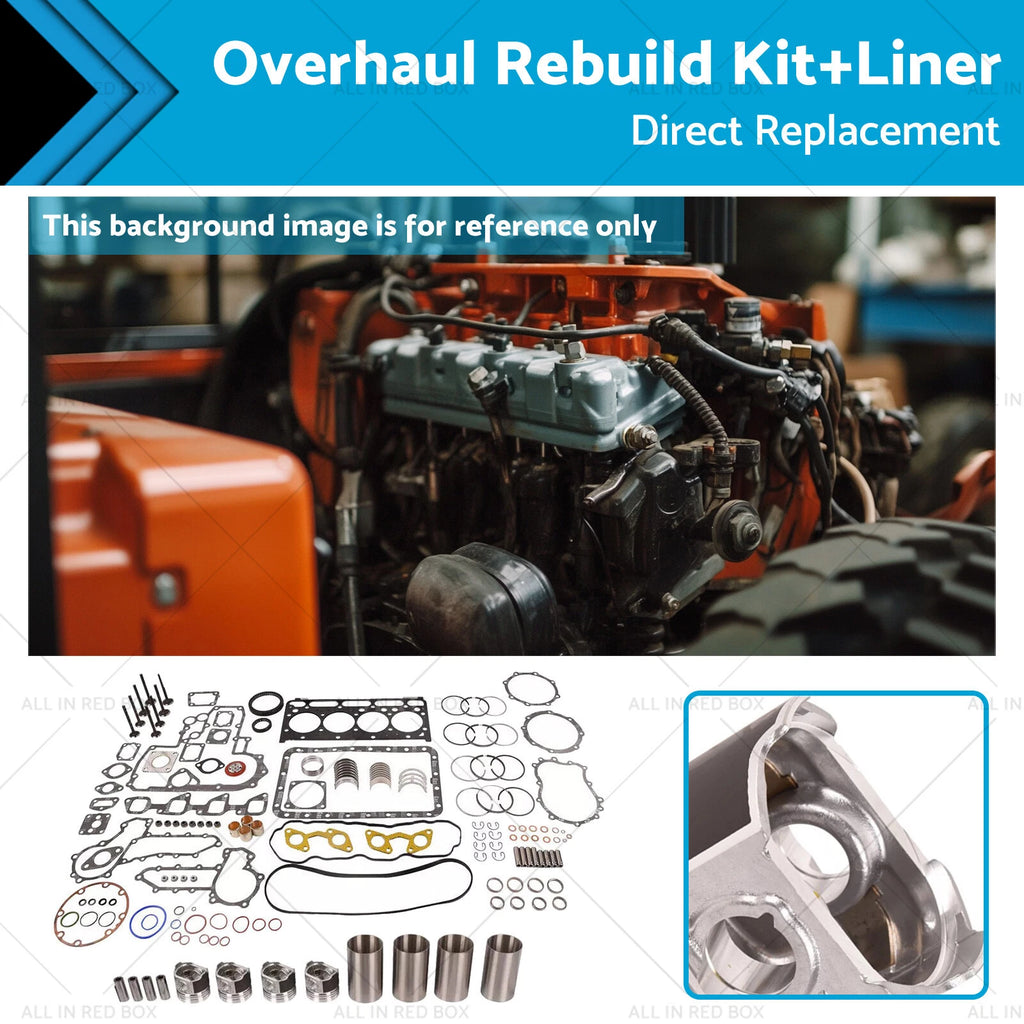Overhaul Rebuild Kit for Kubota L4200 V2203 Bobcat 753 (A0216 A0281)