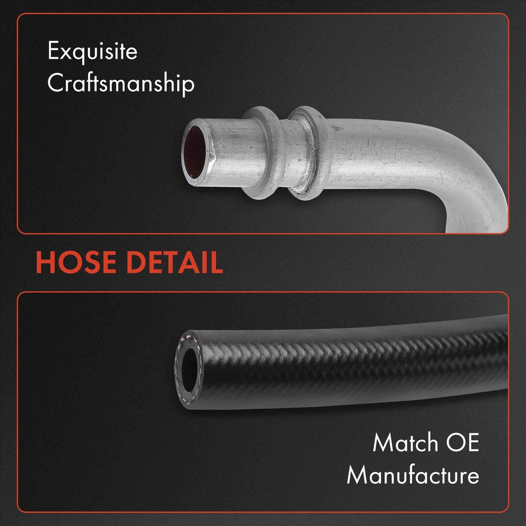 Power Steering Return Line Hose for GMC Envoy, Buick, Chevrolet (2002-2009)
