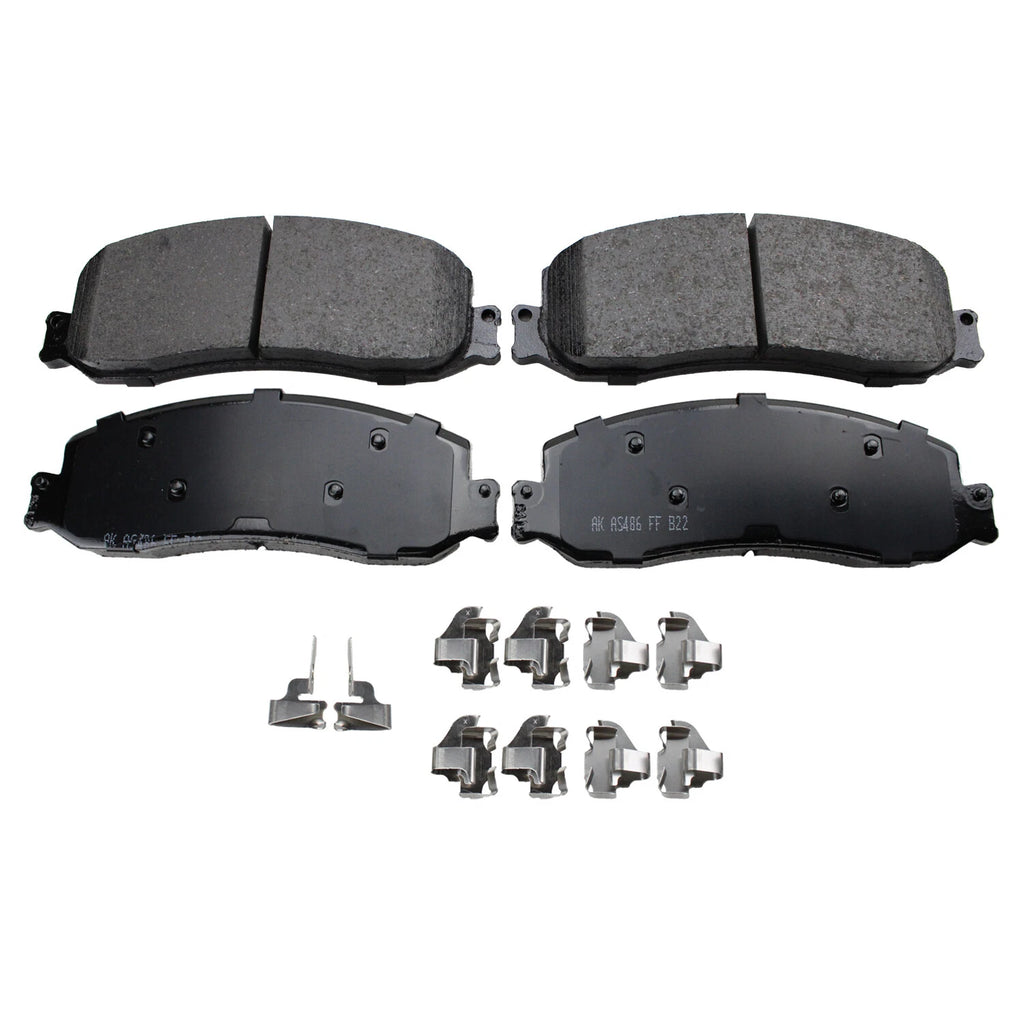 Set of 4 Akebono ProACT Front Ceramic Brake Pads for Ford F-250 F-350 SD