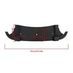 Rear Bumper for E-Z-Go RXV Golf Cart (2008–2023) Black Plastic