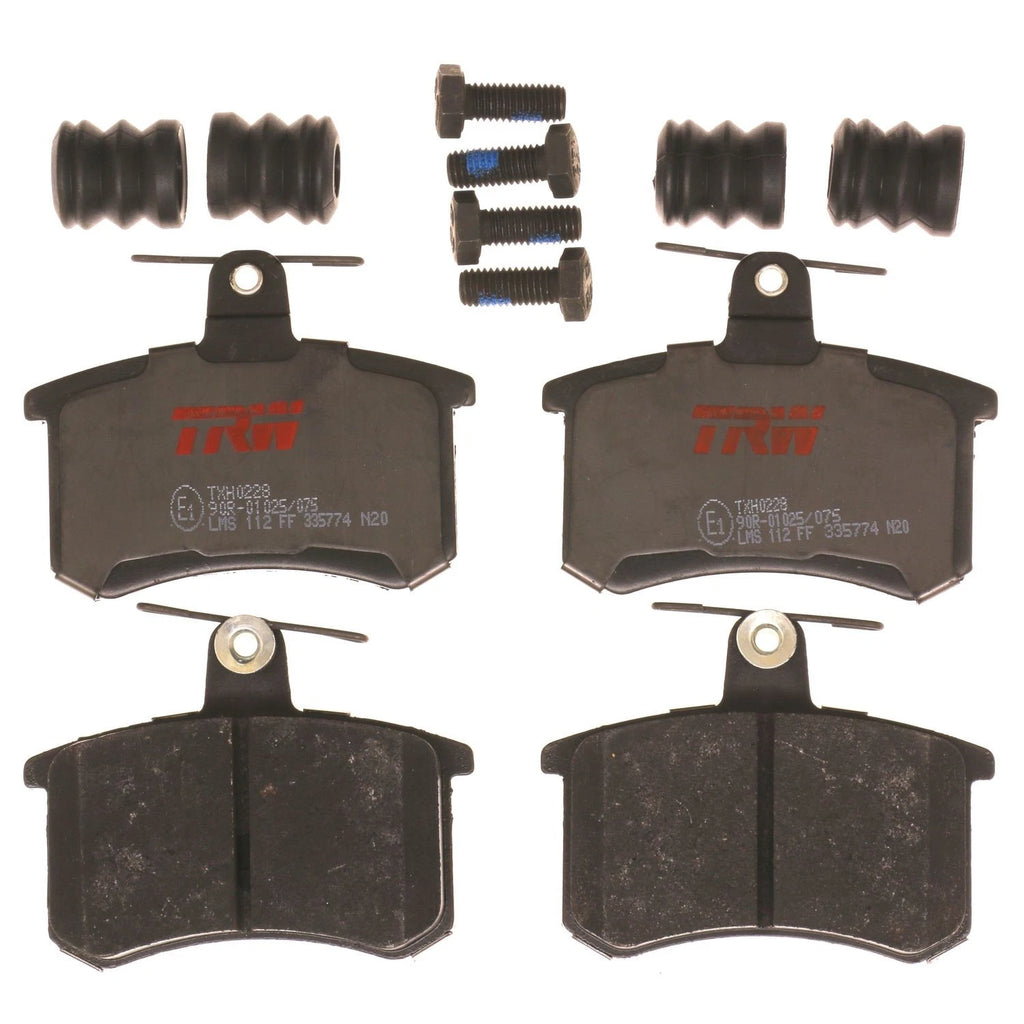 Set of 4 Disc Brake Pads for Audi A4 Quattro (1996–1998)