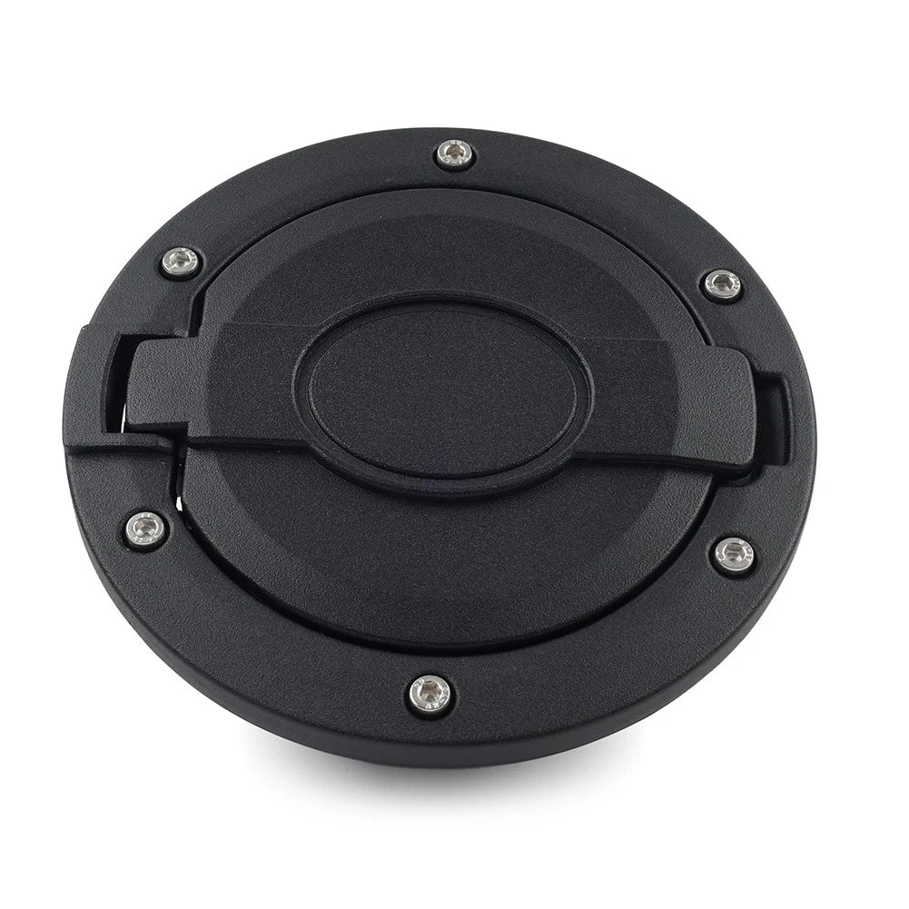 Fuel Tank Door Cover for Jeep Wrangler JK (2007–2018) - Black