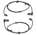 Set of 2 Hella ABS Wheel Speed Sensors for Audi A4 RS4 S4 (2001–2008)