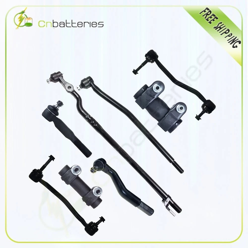 Set of 8 Tie Rod End Sway Bar Kit for Ford F-350 Super Duty (2000–2004)