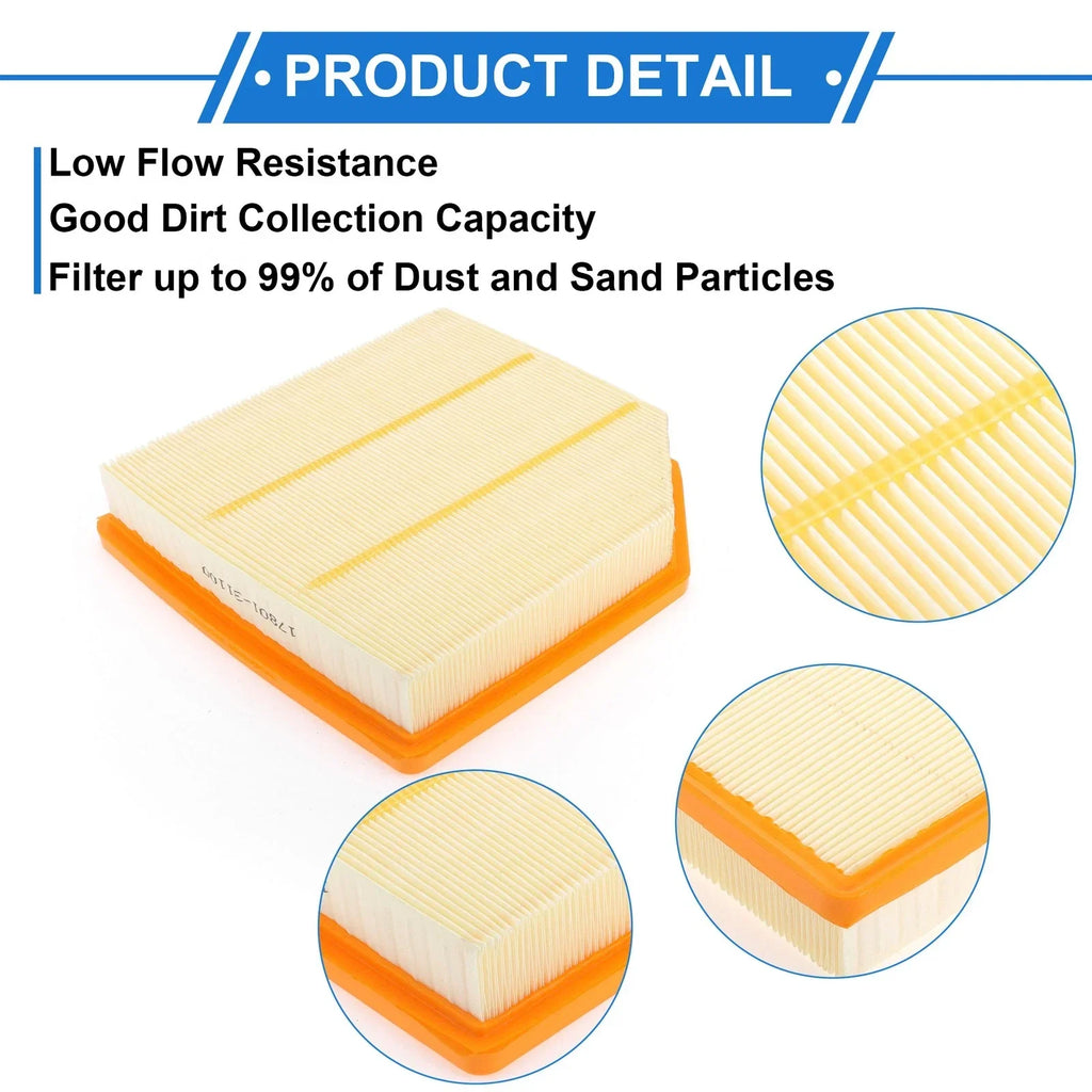 Car Engine Air Filter for Lexus GS200t 2017-2019 (1 Pcs)