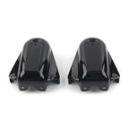 2X Rear Axle Cover Swingarm Caps for Harley Softail (2008–2017) Black GZ