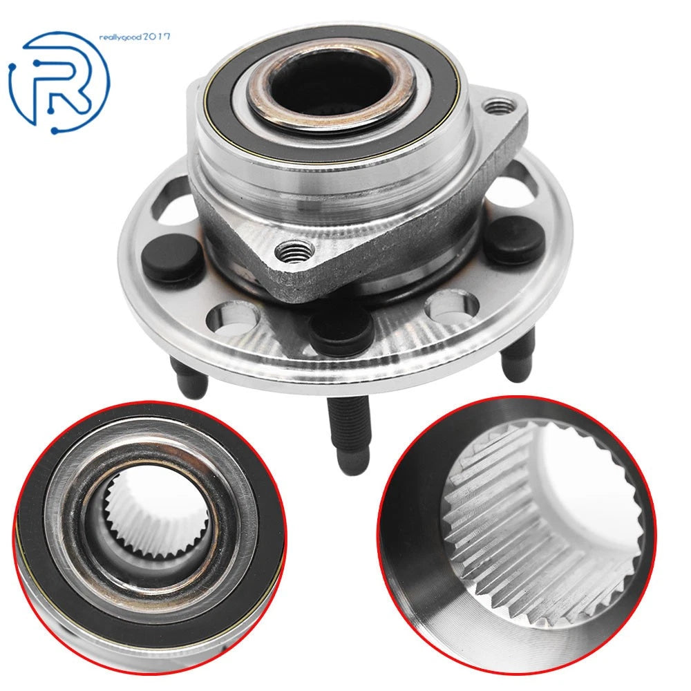 Front Rear Wheel Hub Bearing Kit for Chevrolet Impala Equinox Malibu GMC (2010–2017)