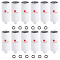 12 Pcs Fuel Filter & Water Separator for Liebherr (5614398)