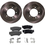 Brake Disc Rotors and Pads Kit for Chevy Tracker, Suzuki Vitara