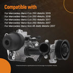Water Pump for Mercedes A160/A200/A250/B200/CLA180/CLA250/GLA250 (2013–2020) 2702000601