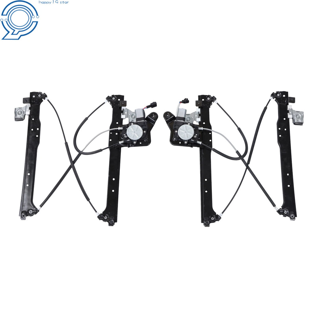 Set of 2 Power Window Regulators w/ Motor for GMC Yukon XL (2001–2006)