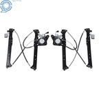 Set of 2 Power Window Regulators w/ Motor for GMC Yukon XL (2001–2006)