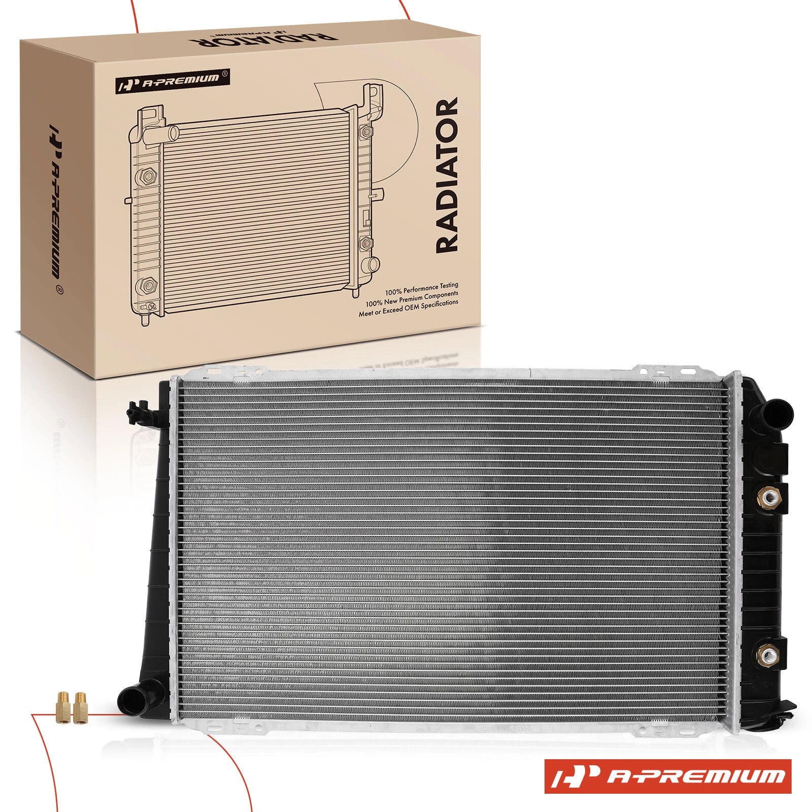 Radiator for Lincoln Town Car (1986–1990) Ford Country Squire (1987–1991)