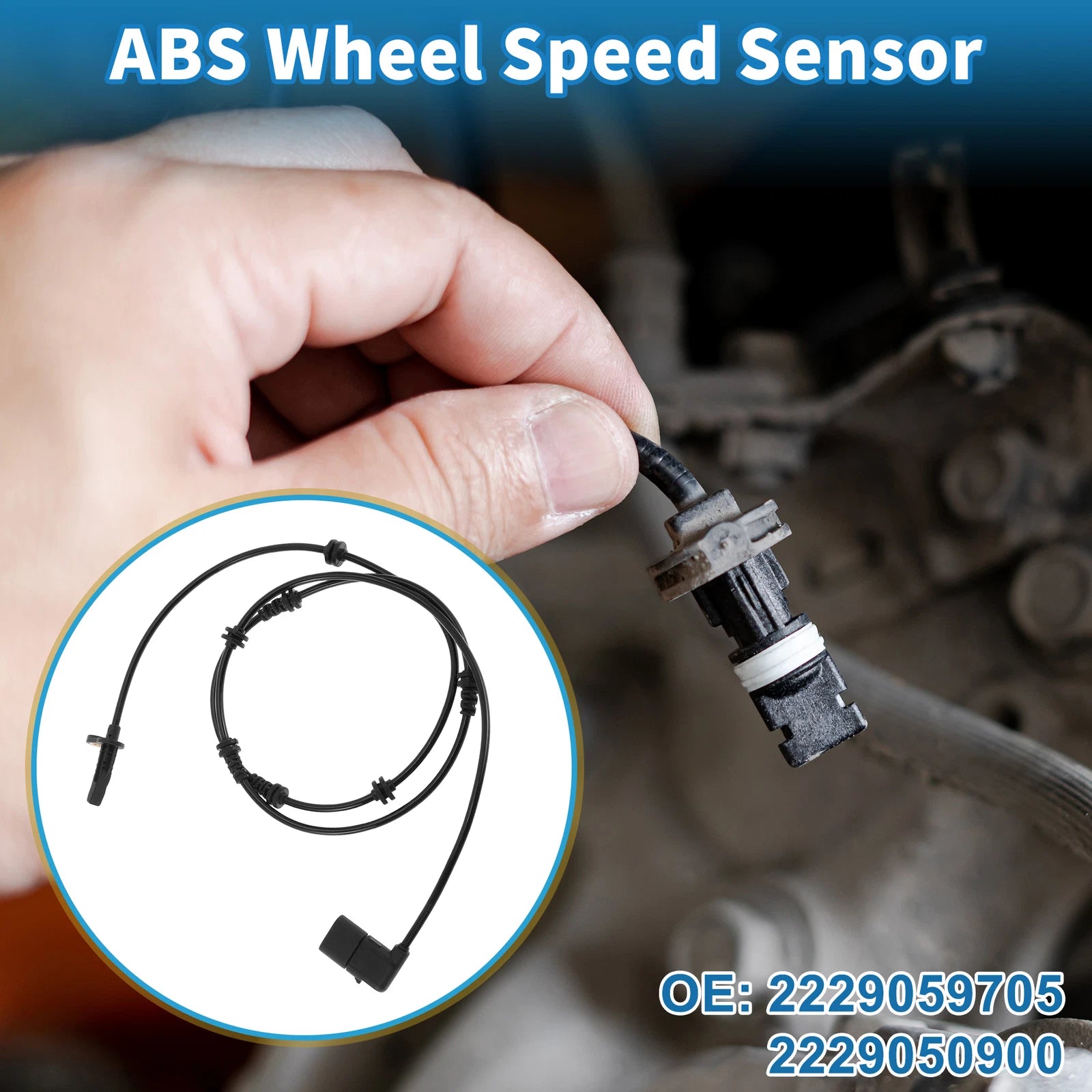ABS Wheel Speed Sensor No. 2229059705 for Mercedes-Benz S450 (2018–2020)
