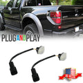 Clear Red LED Rear Bumper Side Marker Lights for Ford F150 Raptor (2010–2014)