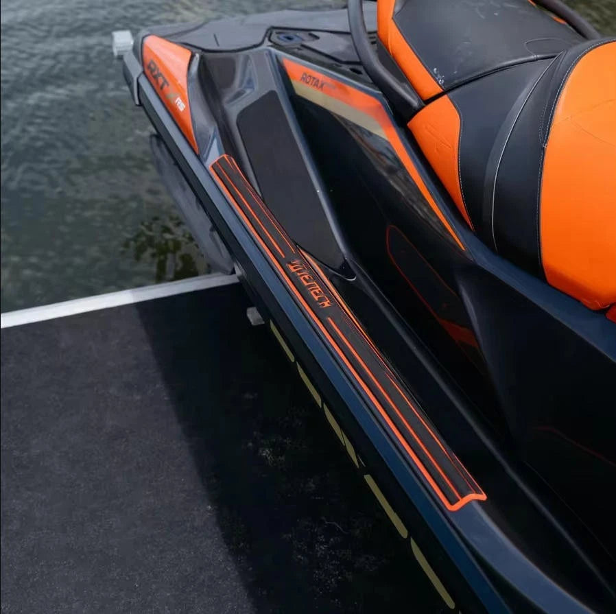 Pair of Non-Slip Gunnel Pads for PWC Jet Ski (1000mm x 60mm)
