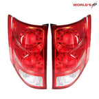LED Chrome Red Tail Lights for Dodge Grand Caravan (2011–2020)