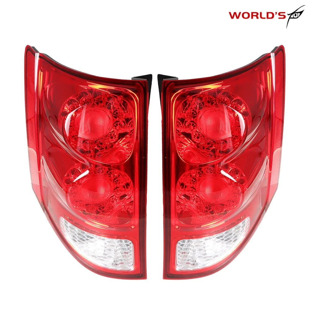 LED Chrome Red Tail Lights for Dodge Grand Caravan (2011–2020)