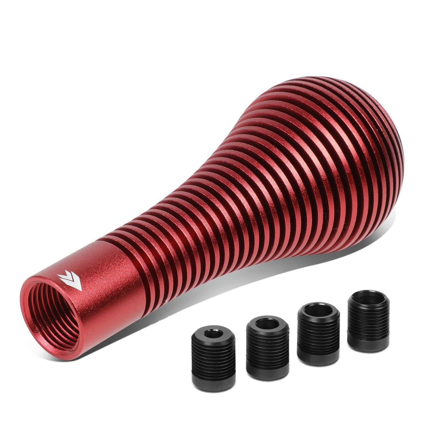 NRG 115mm Red Heat Sink Bubble Head Shift Knob for Universal Vehicles (2010–2023)