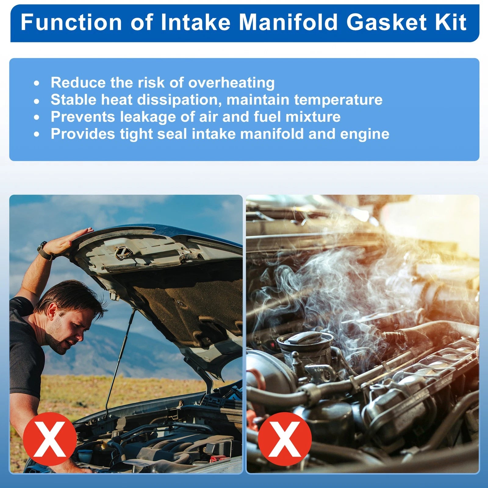 Engine Intake Manifold Gasket Kit for Honda CR-V (2017–2025) No.17105-5AA-004