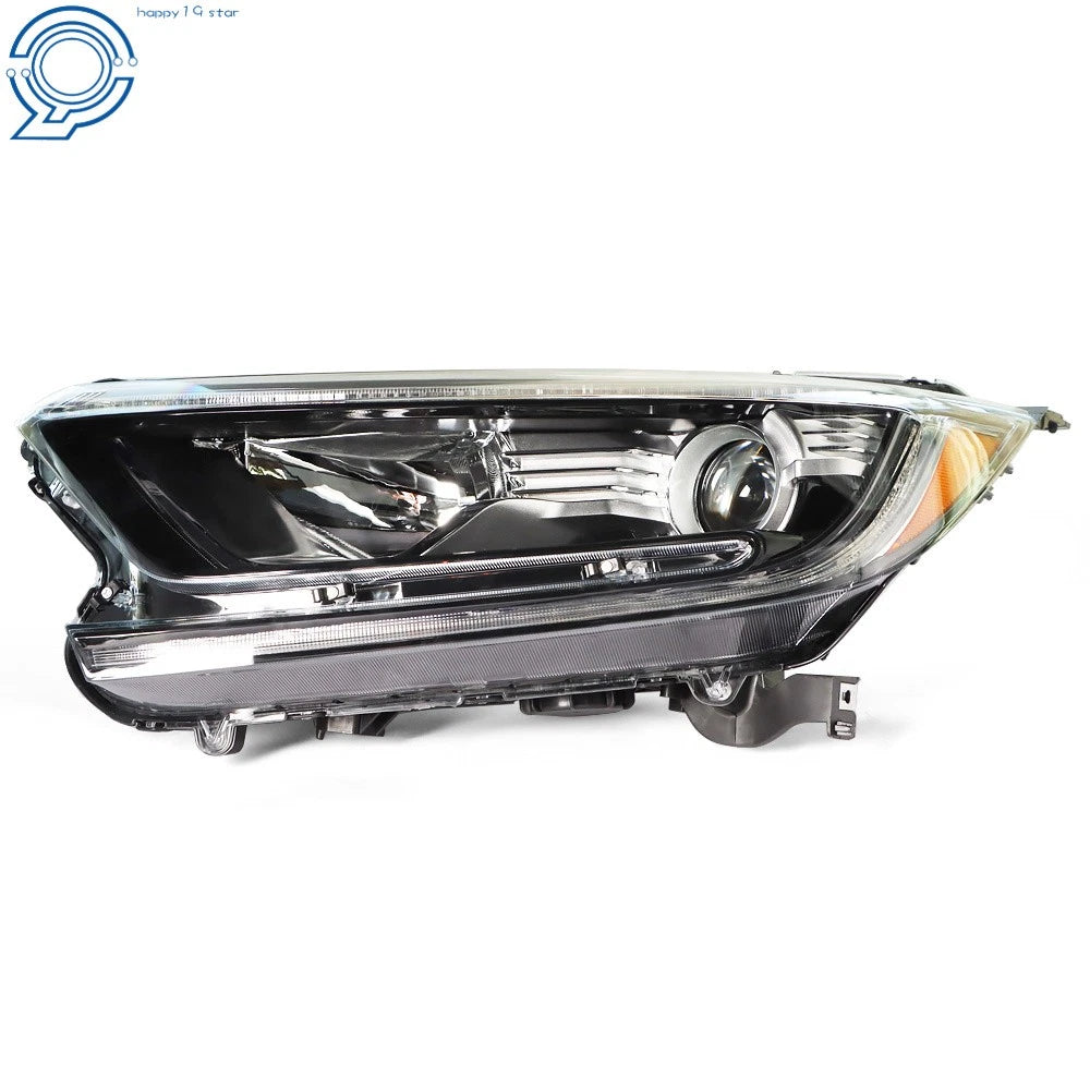 Front Headlight Assembly for Honda CR-V (2017-2022) Halogen Black Left